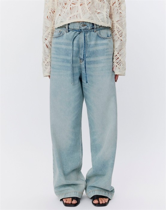 Elijah Vintage Blue Denim Jeans